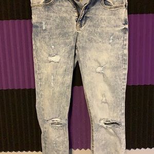 30x30 men’s skinny stretch jeans